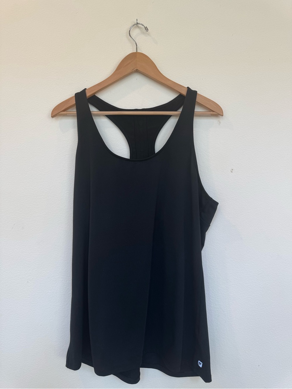 Fabletics Women's Black Racerback Tank Top